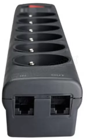 Photo de Multiprise Surtension Eaton Protection Strip PS6TF 6 prises (Noir)