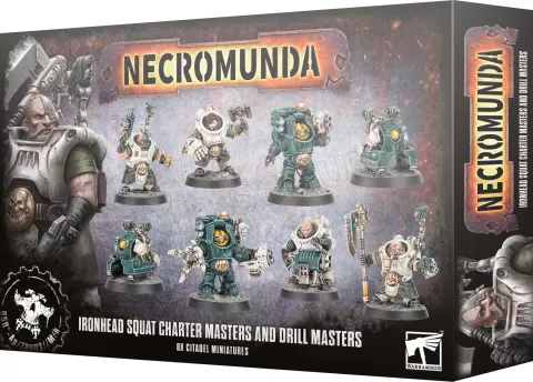 Photo de Necromunda : Ironhead Squat Charter & Drill Masters