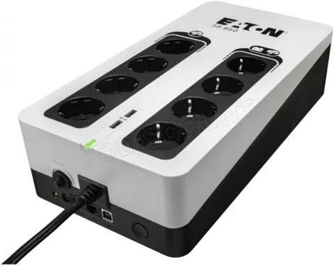 Photo de Onduleur Eaton 3S Gen 2 - 850 VA (Blanc/Noir)