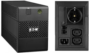 Photo de Onduleur Eaton 5E 650i USB - 650VA (2x IEC C13 + 1x schuko / DIN)