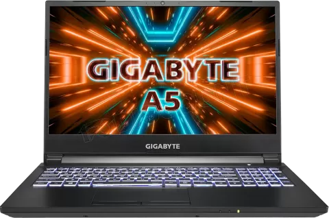 Photo de Ordinateur Portable Gigabyte A5 X1-CFR2130SB (15.6") (Noir)