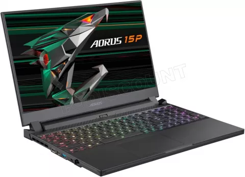 Photo de Ordinateur Portable Gigabyte Aorus 15 XD-73FR224SO (15,6") (Noir)