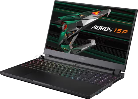 Photo de Ordinateur Portable Gigabyte Aorus 15P  KD-72FR224SO (15,6") (Noir)