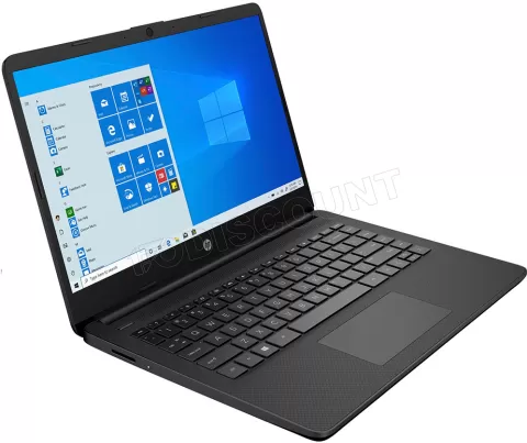 Photo de Ordinateur portable HP 14s-fq0070nf (14") (Noir)