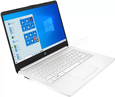 Photo de Ordinateur portable HP 14s-fq0107nf (14") (Blanc)