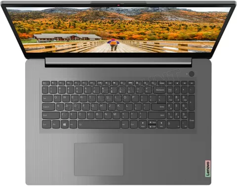 Photo de Ordinateur Portable Lenovo IdeaPad 3 17ITL6 82H900SWFR (17.3") (Gris)