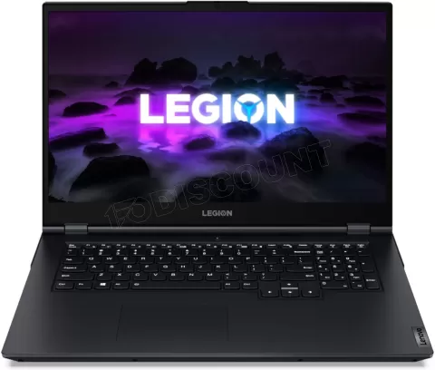 Photo de Ordinateur Portable Lenovo Legion 5 15IMH05 82AU00E9FR (15.6") (Noir)