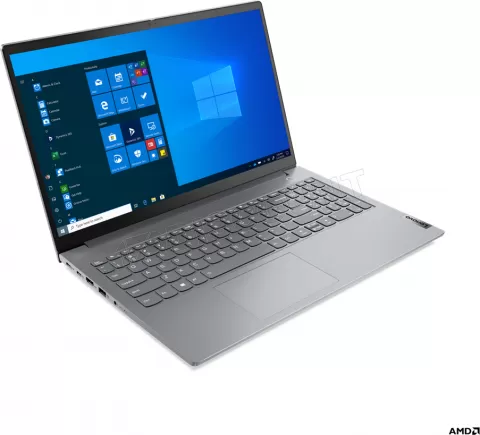 Photo de Ordinateur Portable Lenovo ThinkBook 15 G3 ACL 21A4A07YFR (15.6") Win11 Pro (Gris)