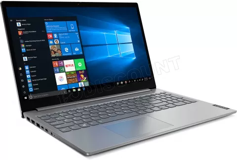 Photo de Ordinateur Portable Lenovo ThinkBook 15-IIL 20SM0076FR (15.6") (Noir)