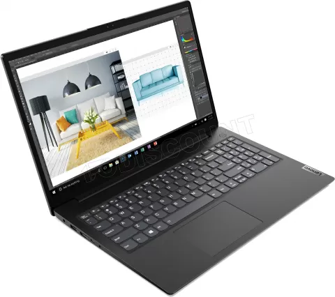 Photo de Ordinateur Portable Lenovo V15 G2 ITL 82KB00N4FR (15.6") (Noir)