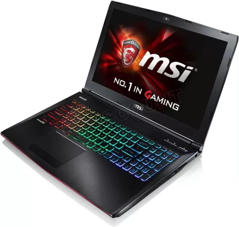 Photo de Ordinateur Portable MSI GE62 6QD (Apache Pro) 448XFR (15,6") - FreeDos (Noir)
