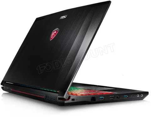 Photo de Ordinateur Portable MSI GE62 6QD (Apache Pro) 448XFR (15,6") - FreeDos (Noir)