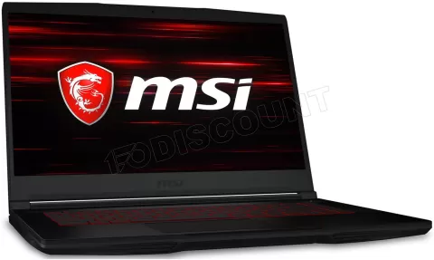Photo de Ordinateur Portable MSI GF63 Thin 10SC-083XFR (15,6") FreeDOS (Noir)