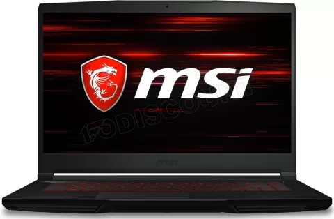 Photo de Ordinateur Portable MSI GF63 Thin 10SCR-1631FR (15,6") (Noir)