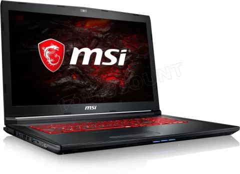 Photo de Ordinateur Portable MSI GL72M 7RDX-886XFR (17,3") - FreeDos (Noir)