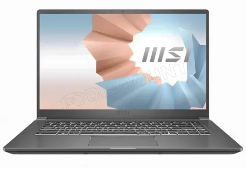 Photo de Ordinateur Portable MSI Modern 15 A11M-051FR (15,6") (Gris)