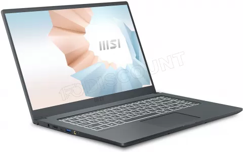 Photo de Ordinateur Portable MSI Modern 15 A5M-216XFR (15,6") FreeDOS (Noir)