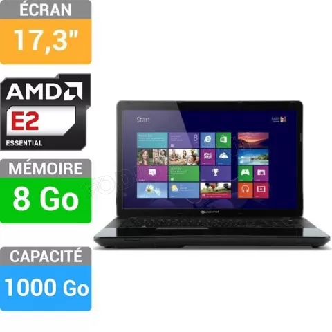 Photo de Ordinateur portable Packard Bell Easynote LE69KB-23808G1TMnsk (17,3")