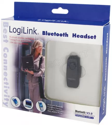 Photo de Oreillette mono / écouteur Bluetooth LogiLink V2