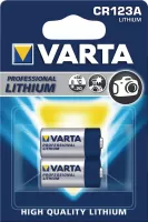 Photo de Pack 2 piles photo Lithium Varta 3V (CR123A)