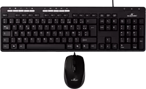 Photo de Pack Clavier - Souris Bluestork Pack First II