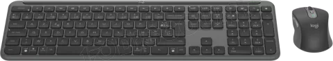 Photo de Pack 2en1 (Clavier/Souris) sans fil Logitech MK950 for Business (Gris)