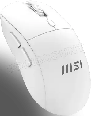 Photo de Pack 2en1 (Clavier/Souris) sans fil MSI Forge K210 Wireless Combo (Blanc)