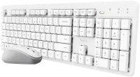 Photo de Pack 2en1 (Clavier/Souris) sans fil Trust Ody II (Blanc)