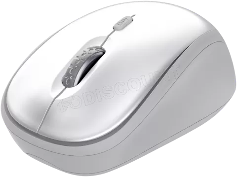 Photo de Pack 2en1 (Clavier/Souris) sans fil Trust Ody II (Blanc)