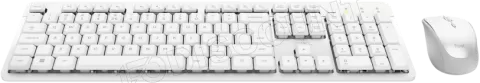 Photo de Pack 2en1 (Clavier/Souris) sans fil Trust Ody II (Blanc)