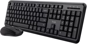 Pack clavier souris sans fil noir KPC60WIFCA Heden