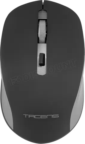 Photo de Pack 3en1 (Clavier/Souris/Tapis) Tacens Zenith (Noir/Argent)