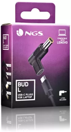 Photo de Pack 4 Embouts USB-C NGS Bud pour ordinateur portable Lenovo