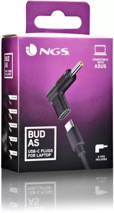 Photo de Pack 5 Embouts USB-C NGS Bud pour ordinateur portable Asus