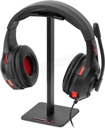 Photo de Pack 5en1 (Clavier/Souris/Casque/Support/Tapis) Raiden RGB (Noir)