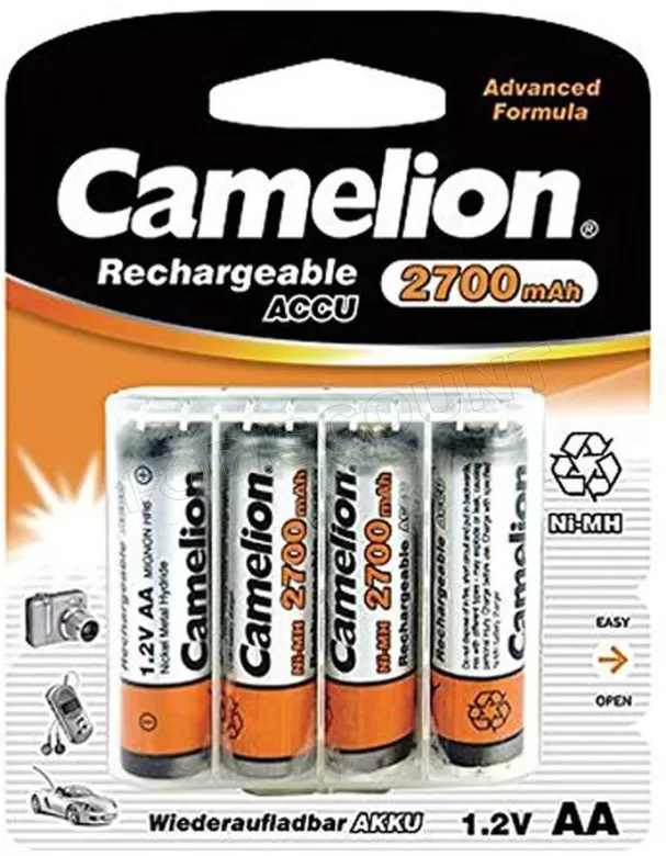 Camelion 1Control Pack blister de 4 piles rechargeables Camelion type 