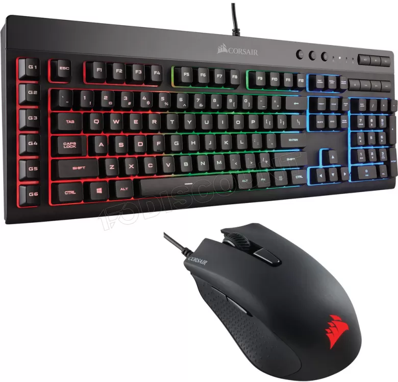 Corsair Souris Et Clavier Gaming K55 RGB Noir | Techinn