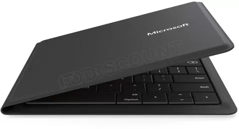 Photo de Pack Clavier - Souris sans fil pliable Microsoft Bluetooth (Noir)