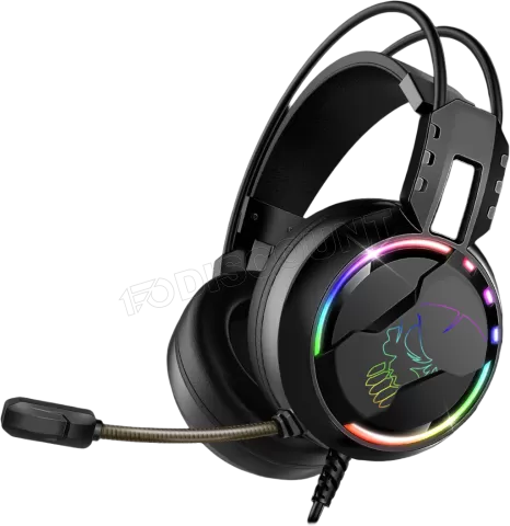 Photo de Pack Gamer 4en1 (Clavier/Souris/Casque/Tapis) Spirit of Gamer Ultimate 300 RGB (Noir)