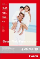 Photo de Papier Photo Canon Glossy - 200g/m² - 100 feuilles 10x15 cm