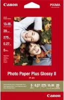 Photo de Papier Photo Canon Plus Glossy II - 265g/m² - 20 feuilles 13x18 cm