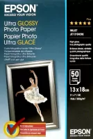 Photo de Papier Photo EPSON Ultra glacé 300g/m² - 50 feuilles 13x18 cm