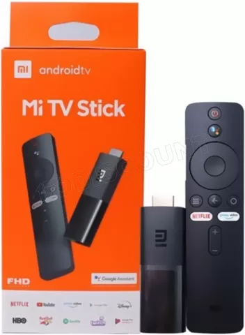 Passerelle multimédia connectée Xiaomi Mi TV Stick (Noir) à prix bas