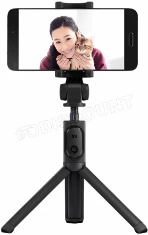 Photo de Perche à selfie Xiaomi Selfie Stick Tripod Bluetooth (Noir)