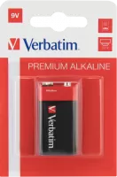 Photo de Pile Alcaline Verbatim 6LR61 1,5V (R9)