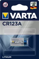 Photo de Pile photo Lithium Varta 3V (CR123A)