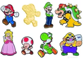 Photo de Pins PowerA Nintendo Super Mario Serie 1 (Modèle aléatoire)