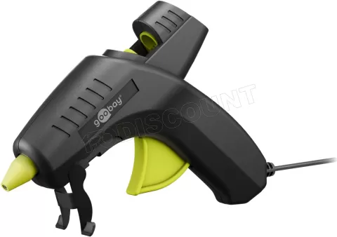 Photo de Pistolet à colle chaude Goobay pour bâtons de 11mm (Noir)
