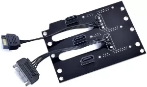 Photo de Plaque arrière pour 3x HDD pour Lian Li Lancool II (Noir)