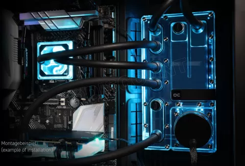 Photo de Plaque de distribution Alphacool Core Distro Plate 360 VPP/D5 (Transparent)